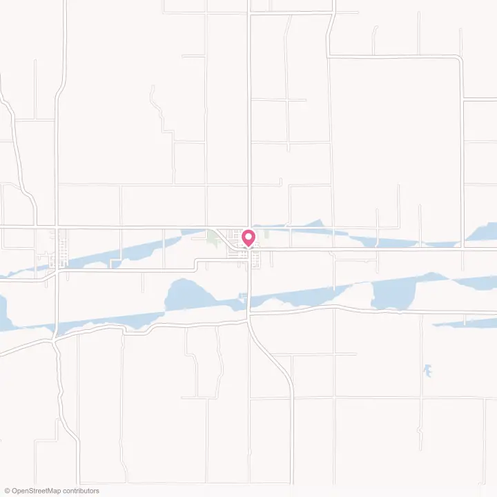 Map of the flower delivery area in Franklin, Nebraska
