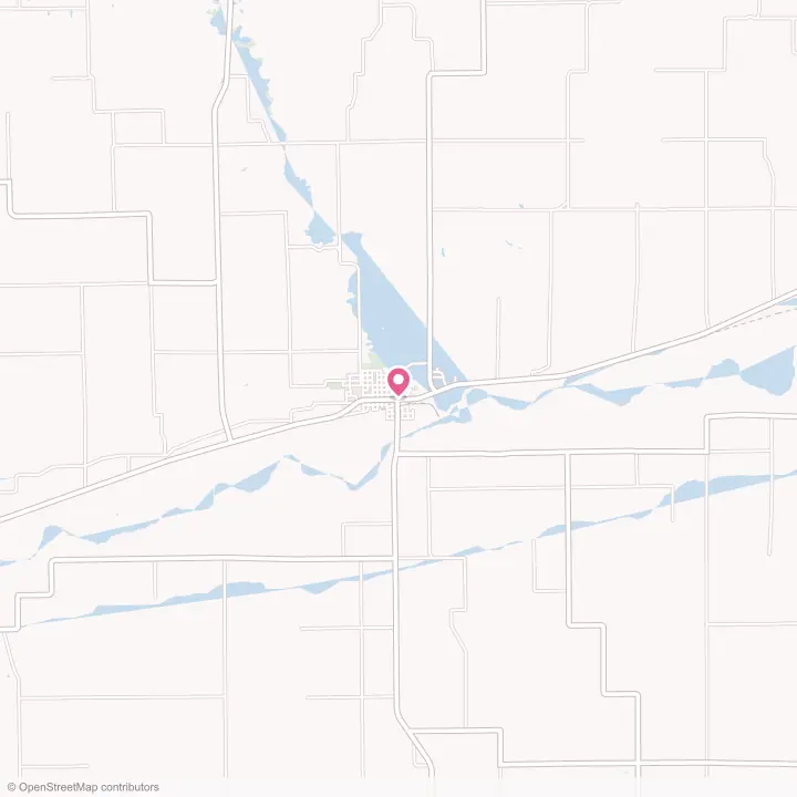 Map of the flower delivery area in Cambridge, Nebraska
