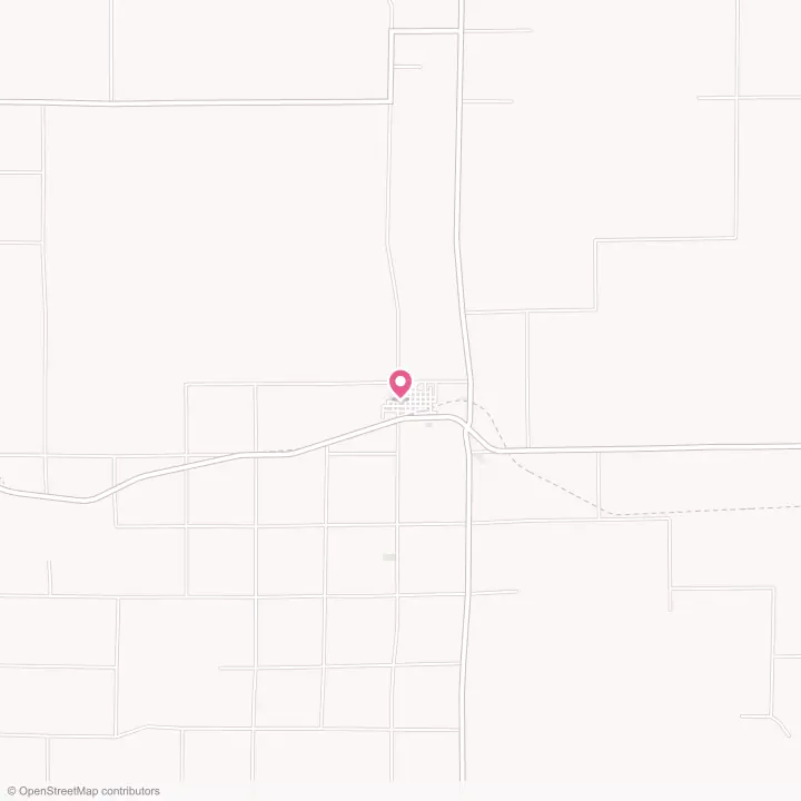 Map of the flower delivery area in Wallace, Nebraska