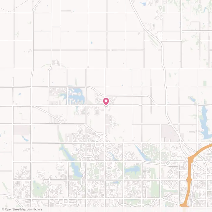 Map of the flower delivery area in Bennington, Nebraska