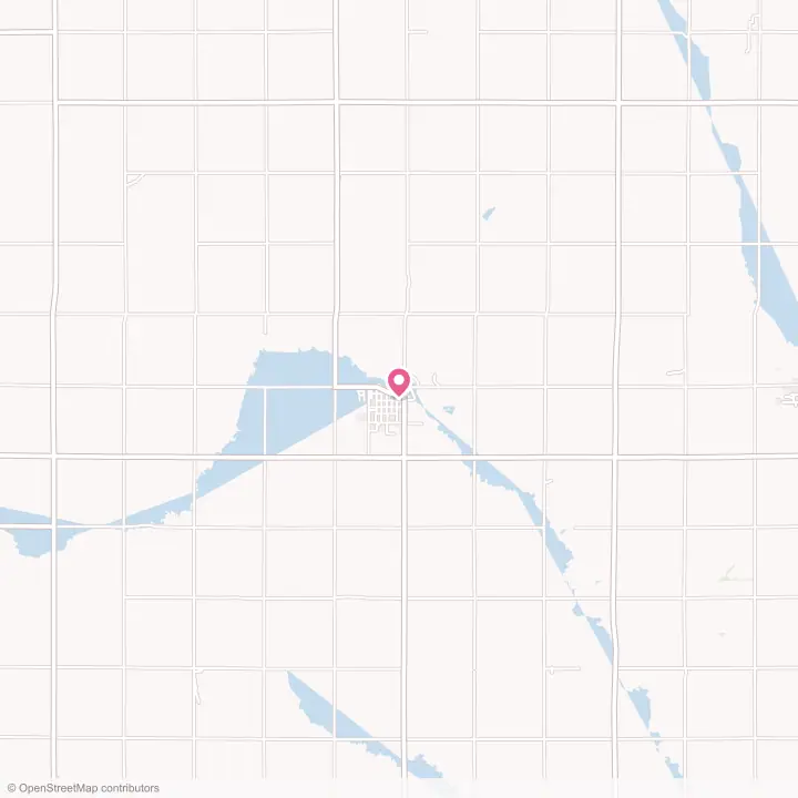 Map of the flower delivery area in Clarkson, Nebraska