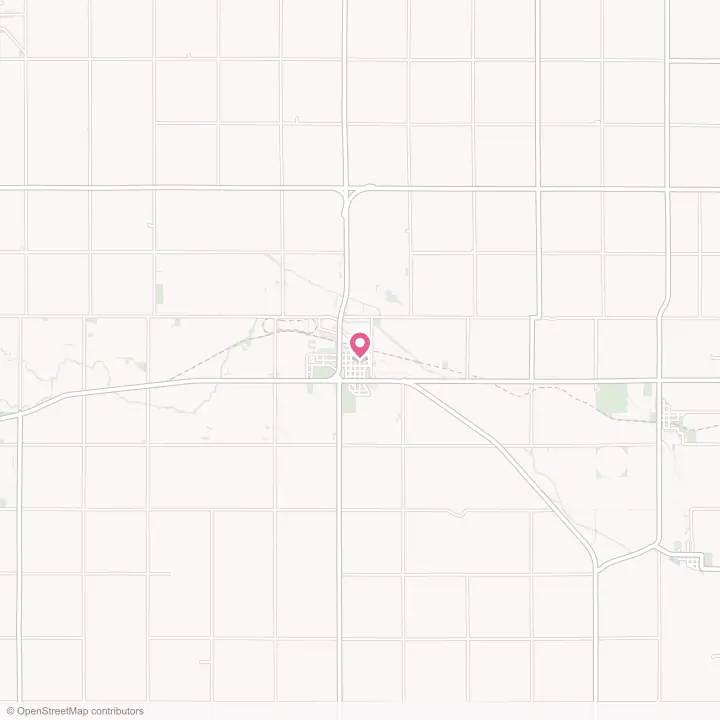 Map of the flower delivery area in Laurel, Nebraska