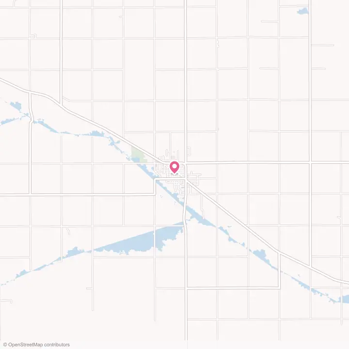 Map of the flower delivery area in Atkinson, Nebraska